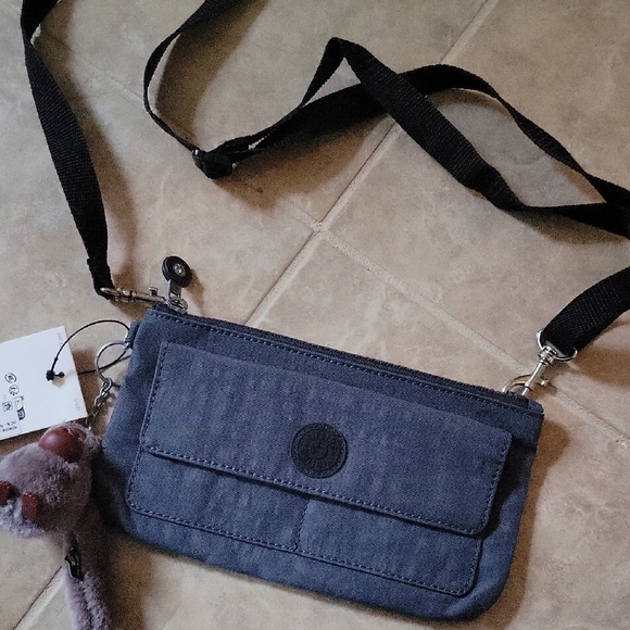 NWT KIPLING Blue Crossbody Bag - Picture 5 of 12